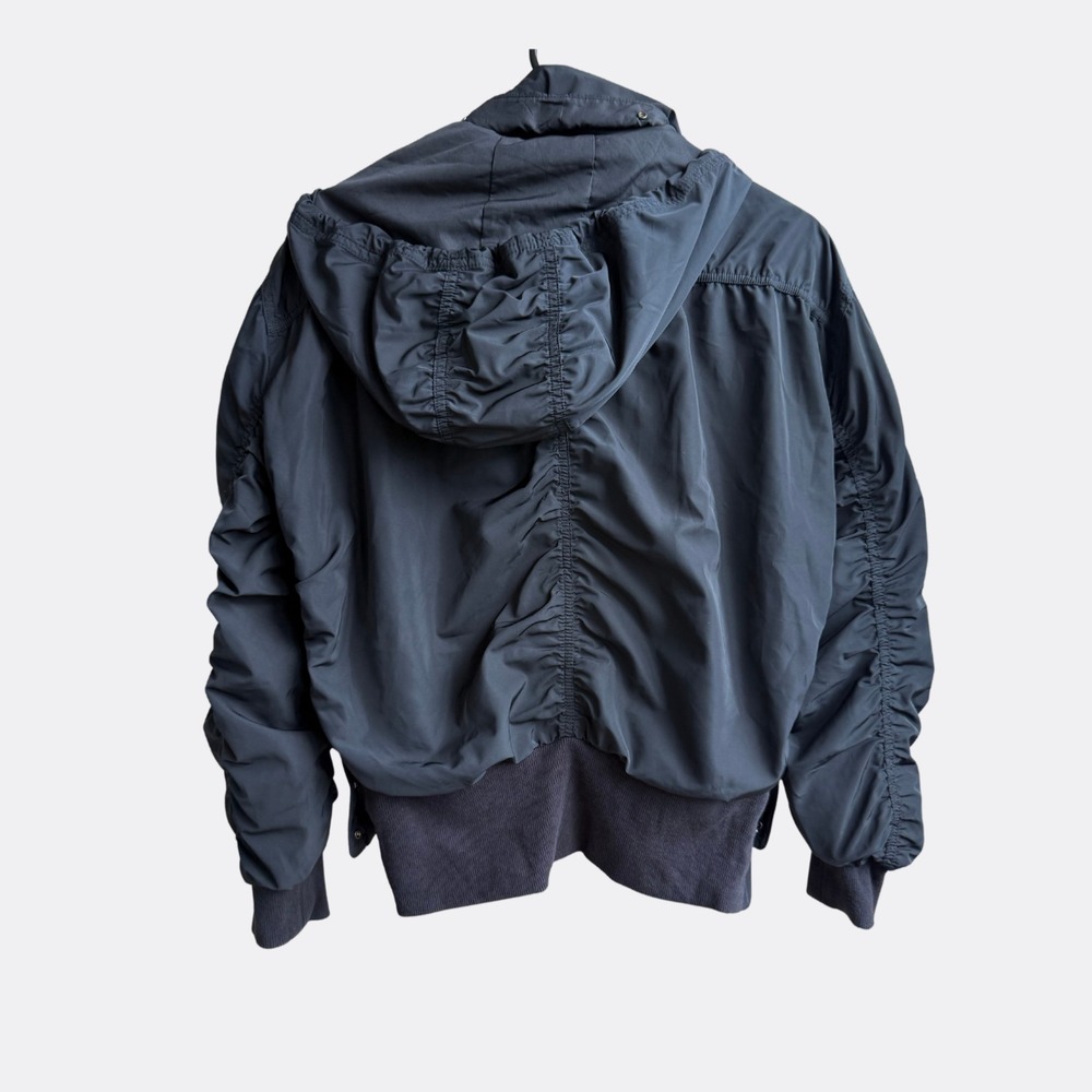 Athleta Jet Black Bomber Jacket - Picture 4 of 6